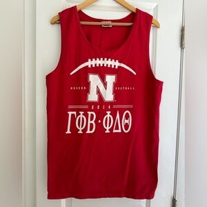 Nebraska Huskers Gamma Phi Beta / Phi Delt Tank